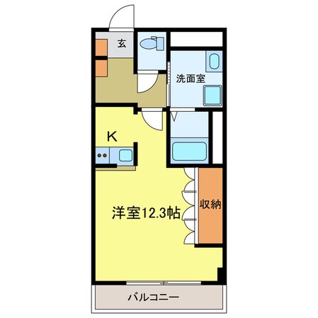 パレスひだまりの丘の物件間取画像